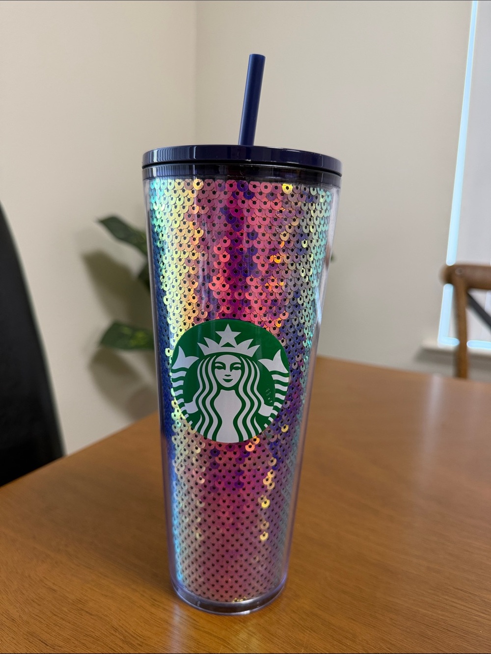 Starbucks sequin tumbler
